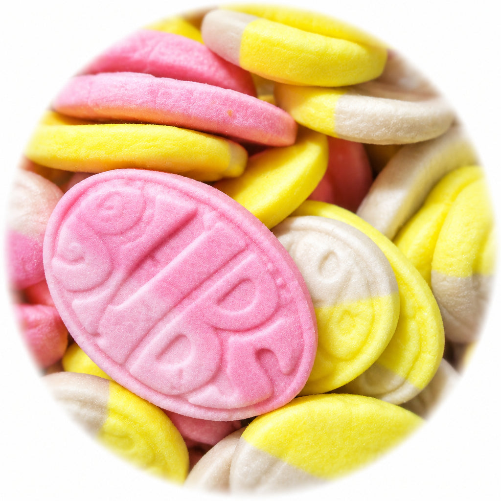 Mix bubs lisse Fraise & grenade et banane & Caramel