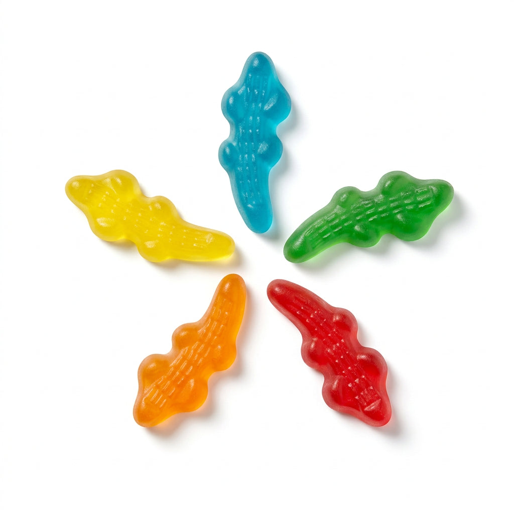 Crocodile Haribo lisse vrac 100 G